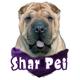 6-inch Vinyl Dog Decal Shar Pei Picture