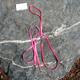 Pet Walker-Plus Nylon Leash 2-Dog Hot Pink Small