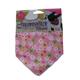 Dog Bandana Pink Flower Small