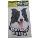6-inch Vinyl Dog Border Collie Decal Picture