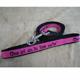 Embroidered Dog Leash 4-ft x1-in One of us is too cute