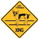 Xing Sign Rat Terrier Plastic 10.5 x 10.5 inches