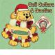 Holiday Bell Collar & 4 Matching Booties