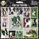 Arf Art Dog Sticker Pack Boston Terrier