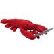 Velvet Plush Lobster Soft Dog Toy