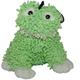 Floppy Moppy Frog Soft Dog Toy with Squeaker