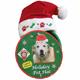 Lighted Musical Holiday Santa Pet Hat 