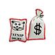 Purr-Pet Catnip Bag Cat Toys 2 Pack