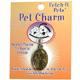 Pet Tag Collar Charm St. Francis Yellow