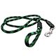 Reflective Rope Dog Lead Green