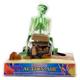 Penn Plax Action Skeleton with Gold Aquarium Ornament