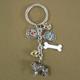 Key Chain Newfoundland with 5 Charms
