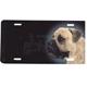 Aluminum Dog Breed License Plate with Bull Mastiff