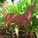 Haute Steel Garden Stake Basset Hound
