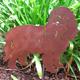 Haute Steel Garden Stake Cavalier