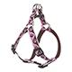 Nylon Dog Harness Step In Tickled Pink 20-30 inches