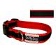 Spiffy Dog Medium Red and Black Air Collar for Dogs