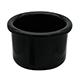 Crock-Style Plastic Bird Dish 8 oz 3.75-inch