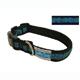 Spiffy Dog Medium Black Planets Air Collar for Dogs