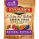 Evangers Nothing But Natural Buffalo Jerky 4.5 oz Dog Treat