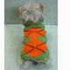 Handmade Dog Sweater Wool Argyle Green Large