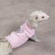Biddie Buddies Ferret Rhinestone Tee Pink Medium