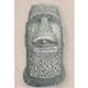 Easter Island Stone Head ceramic aquarium ornament