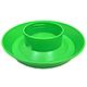Mason Jar Bird Feeder Base Green