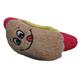 Booda Happy Face Terries  Hotdog Dog Toy