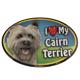 Dog Breed Image Magnet Oval Cairn Terrier