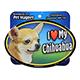 Dog Breed Image Magnet Oval Chihuahua Apple headed