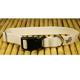 Bamboo Dog Collar Small in Natural Color