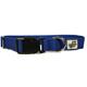 Bamboo Dog Collar Large in Twilight Blue
