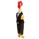 Wedding Chicken - Groom 18 inch Rubber Chicken Dog Toy