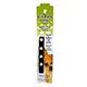 Lil' Pals Black Leather Spiked Toy Breed Dog Collar