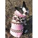 Handmade Dog Sweater Wool Aspen Pink XXSmall