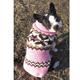 Handmade Dog Sweater Wool Aspen Pink XXLarge
