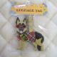 Luggage Tag I Love My German Shepherd