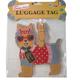 Luggage Tag I Love My Yorkie