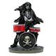 Rock Star Skeleton Drummer Large Aquarium Ornament