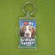 Plastic Keyring Brittany