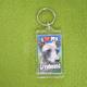 Plastic Keyring Greyhound