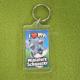 Plastic Keyring Minature Schnauzer