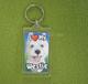 Plastic Keyring West Highland Terrier