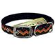 Hamilton Nylon Dog Collar Brown Weave 5/8; x 18-inch