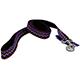 Hamilton Nylon Black Weave Dog Leash 1-inch x 4-ft