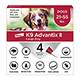 Bayer Advantix II Dog 21-55 lb 4 pack