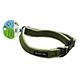 Planet Dog Large Green Cozy Hemp Adjustable Dog Collar