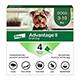 Bayer Advantage II Dog 1-10 lb 4pk