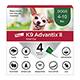 Bayer Advantix II Dog 1-10 lb 4 pack